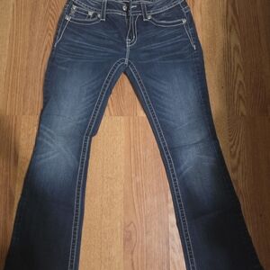 Miss Me Dark Blue Women's Bootcut Jeans